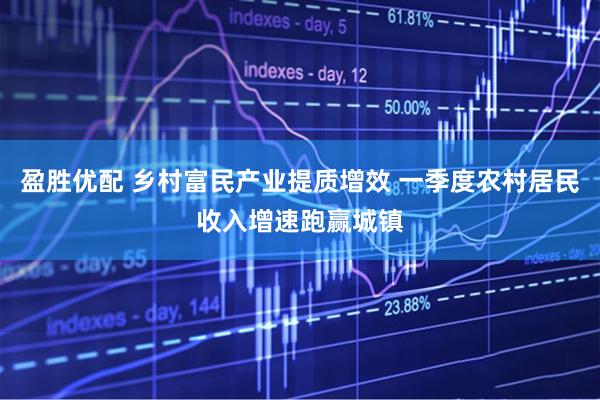 盈胜优配 乡村富民产业提质增效 一季度农村居民收入增速跑赢城镇